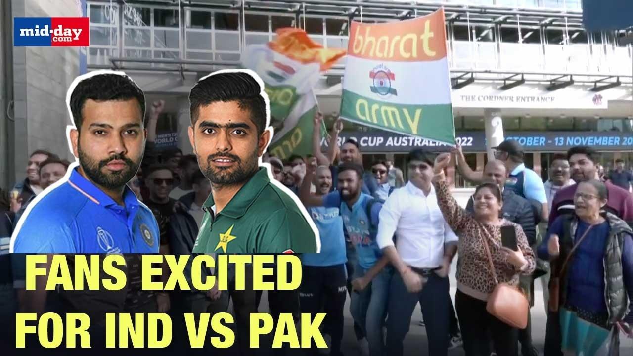IND vs PAK T20: Fans Super Excited Intense Battle In MCG